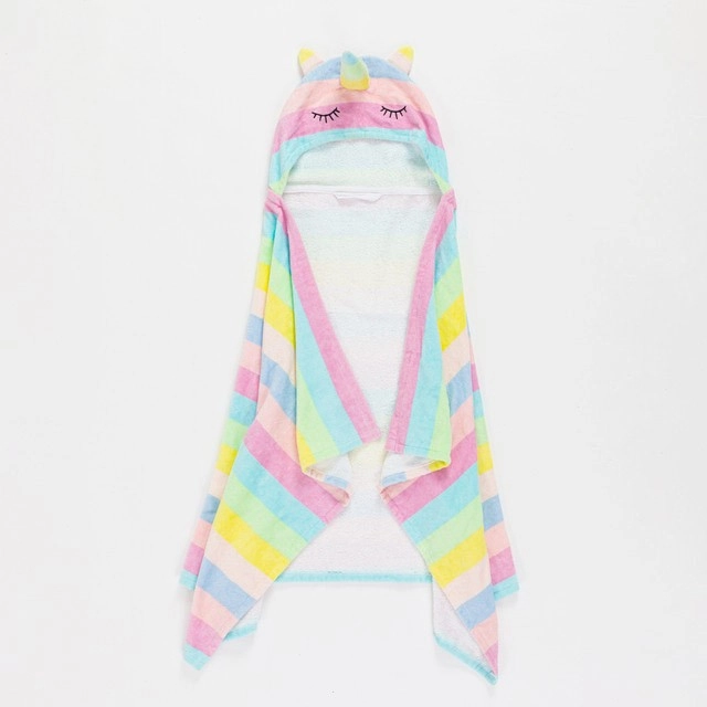 Kids Unicorn Hooded Towel by Pillow Talk