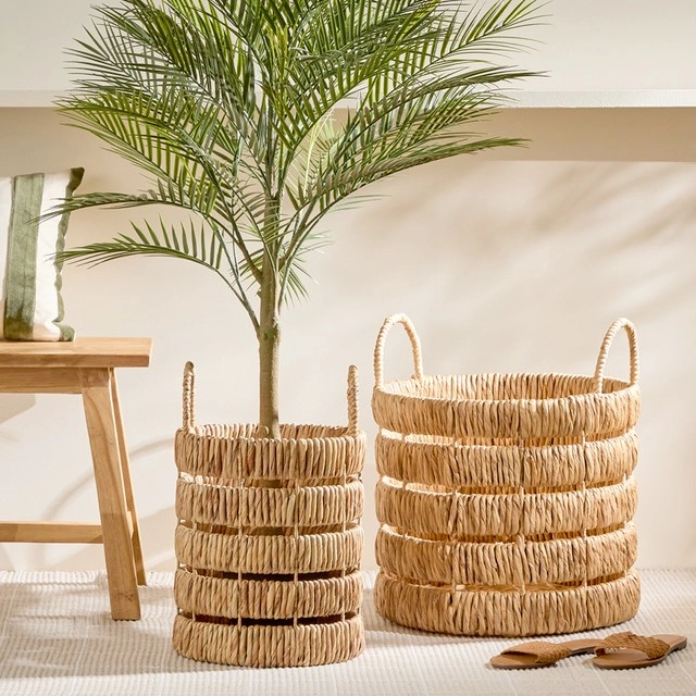 Linear Woven Basket by M.U.S.E.