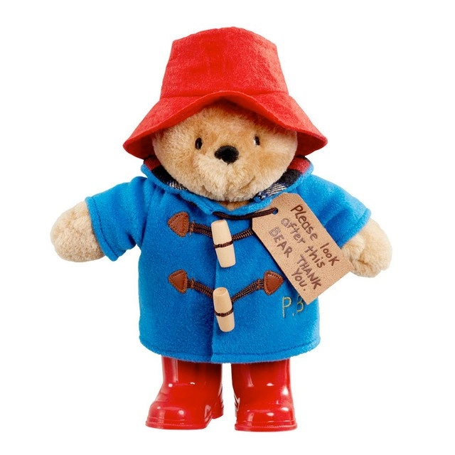 Paddington Bear with Boots & Blue Coat Plush Toy