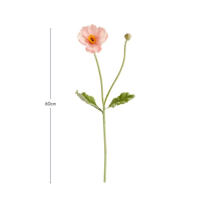 Single Poppy Stem by M.U.S.E.