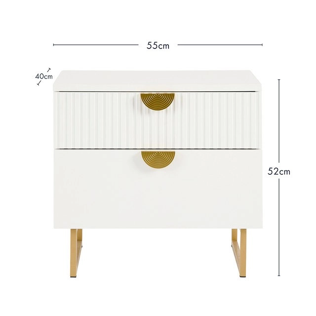 Timor Bedside Table by M.U.S.E