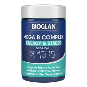 Bioglan Mega B Complex Energy & Stress 90 Tablets