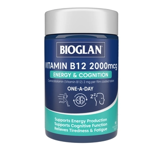 Bioglan Vitamin B12 2000mcg Energy & Cognition 90 Capsules