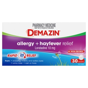 Demazin Allergy + Hayfever Relief Non-Drowsy 30 Tablets