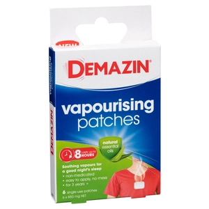 Demazin Vapourising Patches 6 Patches