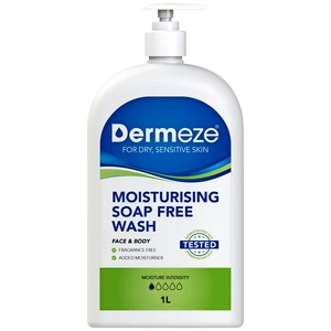 Dermeze Moisturising Soap Free Wash 1 L