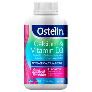 Ostelin Calcium & Vitamin D3 250 Tablets