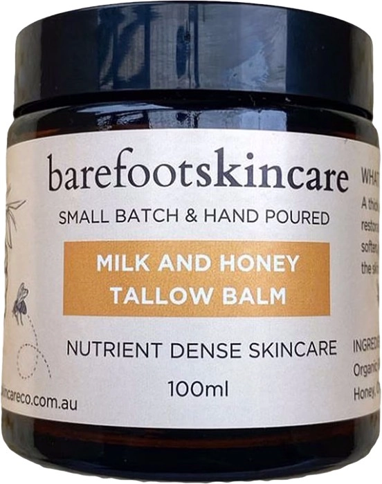 Barefoot Skincare Milk & Honey Tallow Balm 100ml