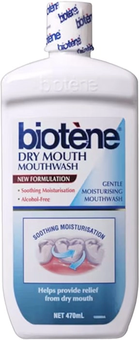 Biotene Dry Mouth Relief Mouthwash Fresh Mint 470ml