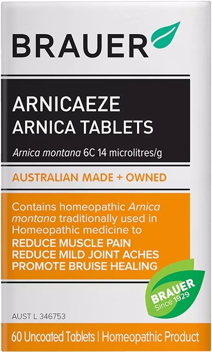 Brauer Arnicaeze Arnica 60 Tablets