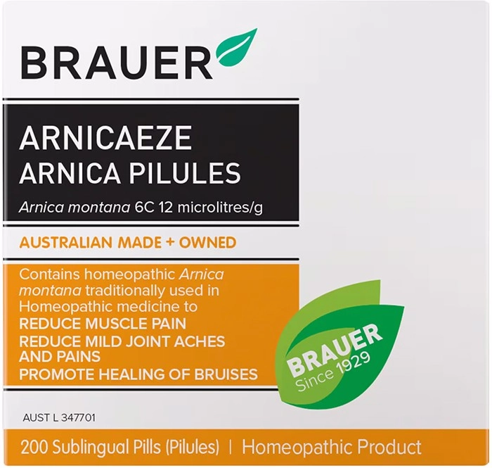 Brauer Arnicaeze Arnica Pilules 8g 200