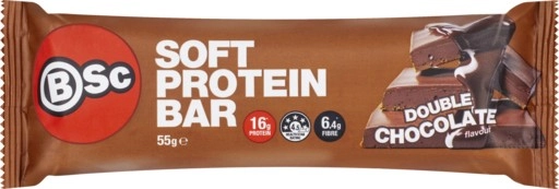 Bsc Body Science Soft Protein Bar 55g Double Chocolate x 12