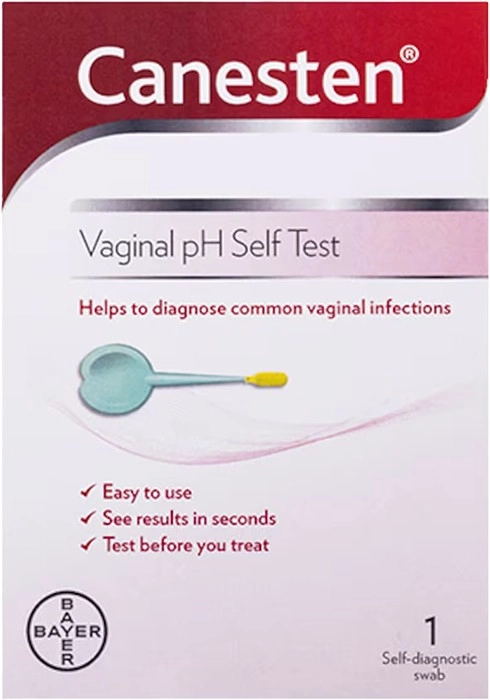 Canesten Vaginal pH Self Test 1 AU