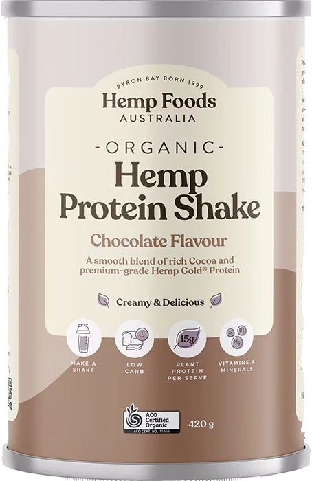 Hemp Foods Australia Organic Hemp Protein Chocolate 420g