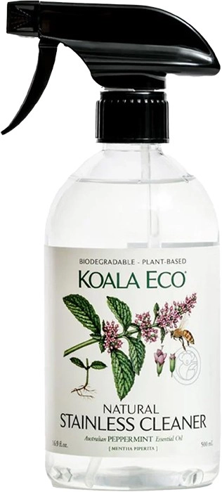 Koala Eco Stainless Steel & Chrome Cleaner Peppermint 500ml