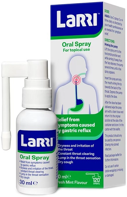 Larri Oral Spray Gastric Reflux 30ml