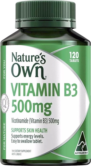 Nature's Own Vitamin B3 500mg 120 Tablets