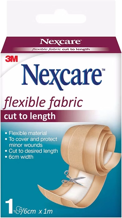 Nexcare Flexible Fabric Roll 6cm x 1m