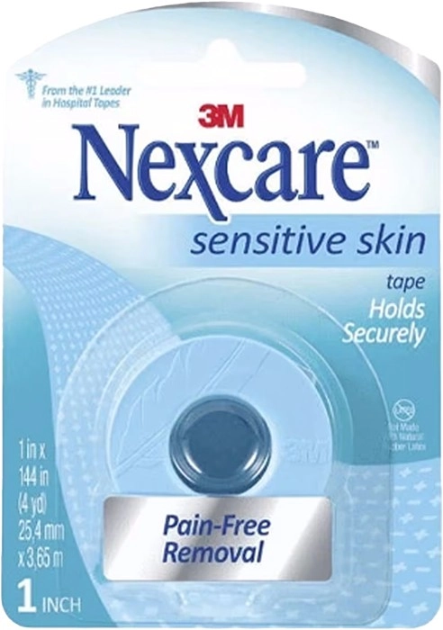 Nexcare Sensitive Skin Tape Roll 25.4mm x 3.65m