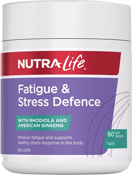 Nutra-Life Fatigue and Stress Defence 60 Capsules