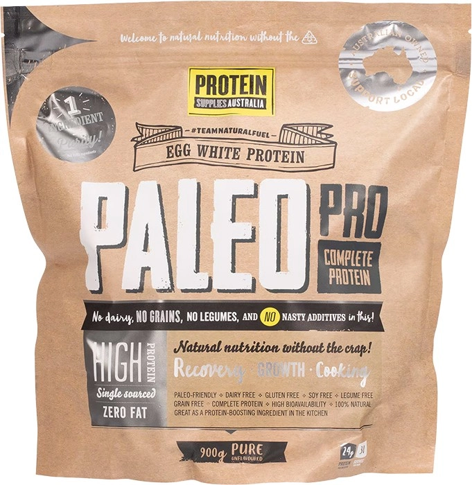 Protein Supplies Australia Paleo Pro Egg White Protein 900g