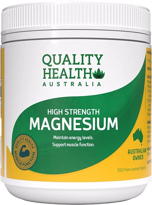 Quality Health High Strength Magnesium 100 Tablets