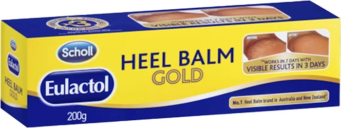 Scholl Eulactol Heel Balm Gold 200ml