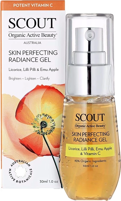 Scout Skin Perfecting Radiance Gel with Lilli Pilli Licorice Emu Apple & Vitamin C 30ml