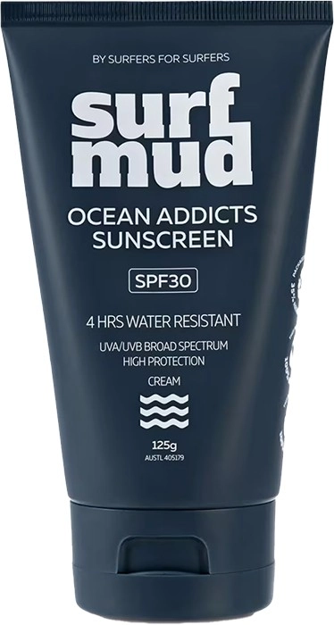 Surfmud Ocean Addict Sunscreen SPF30 125g