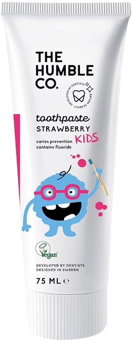 The Humble Co. Kids Natural Toothpaste Strawberry 75ml