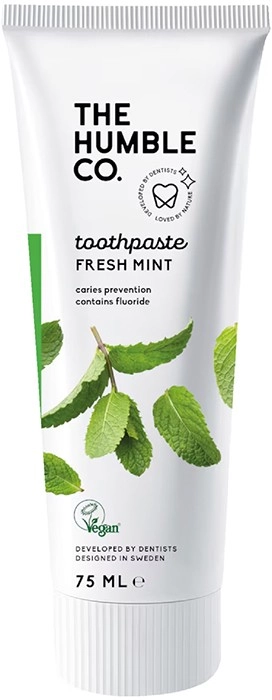 The Humble Co. Natural Toothpaste - Fresh Mint 75ml