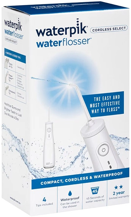 Waterpik Cordless Select Water Flosser White