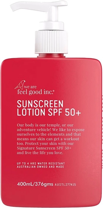 We Are Feel Good Inc. Signature Sunscreen Lotion SPF50 400ml