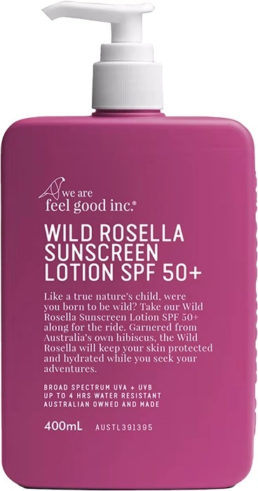 We Are Feel Good Inc. Wild Rosella Sunscreen SPF50 400ml