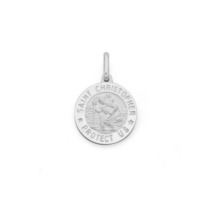 Sterling Silver St.Christopher Medal