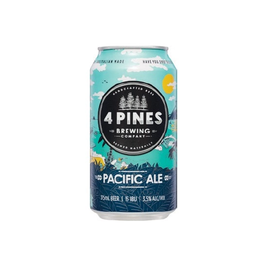 4 Pines Pacific Ale Cans 18x375ml