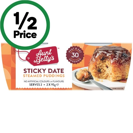 Aunt Betty’s Pudding 2 x 95g