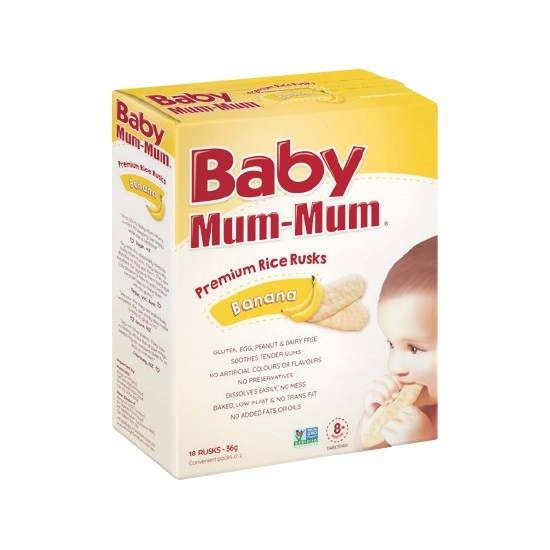 Baby Mum-Mum Rice Rusk 36g