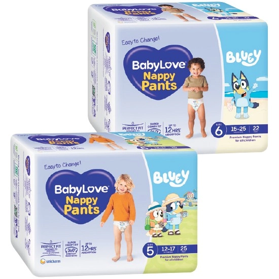 BabyLove Nappy Pants Pk 22-34