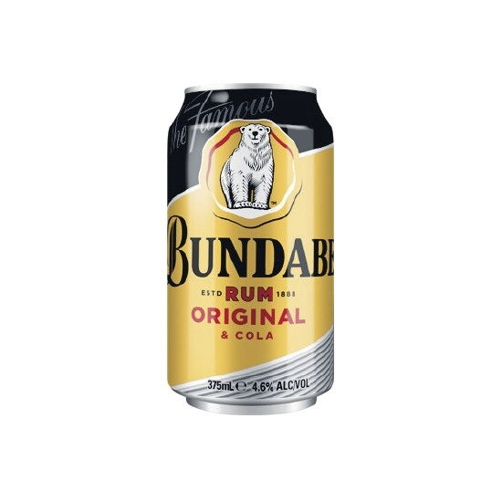 Bundaberg Rum & Cola Cans 24x375ml