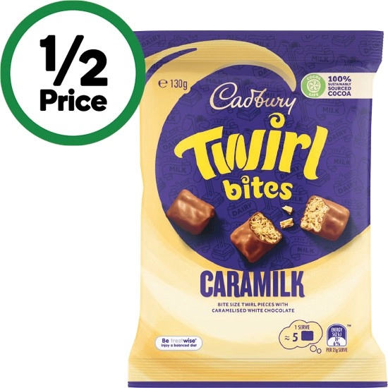 Cadbury Bites 120-150g