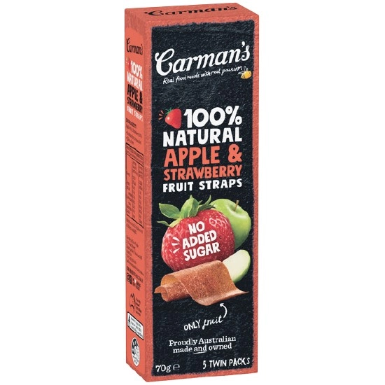 Carman’s Fruit Straps 70g Pk 5