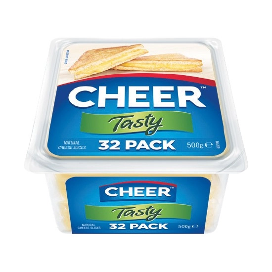 Cheer Cheese Slices 500g