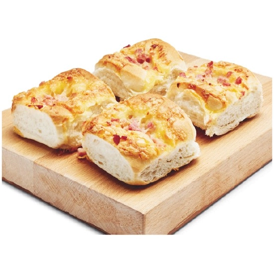 Cheese & Bacon Rolls Pk 4#