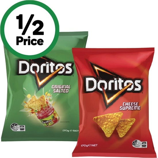 Doritos Corn Chips Share Pack 150-170g