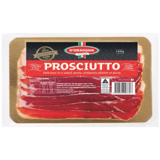 D'Orsogna Prosciutto 100g – From the Deli