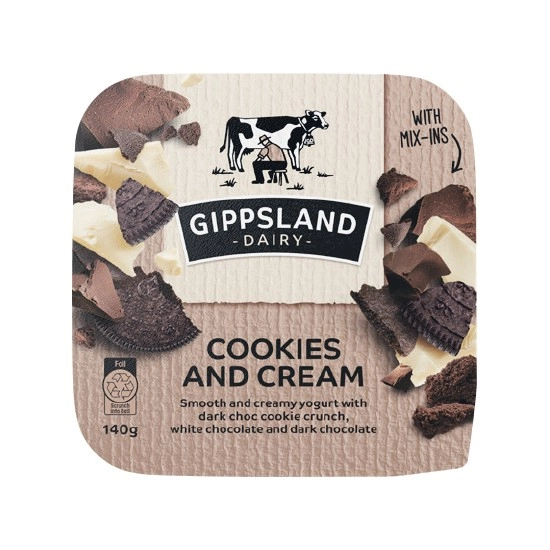 Gippsland Dairy Yoghurt Mix-Ins 140g – From the Fridge