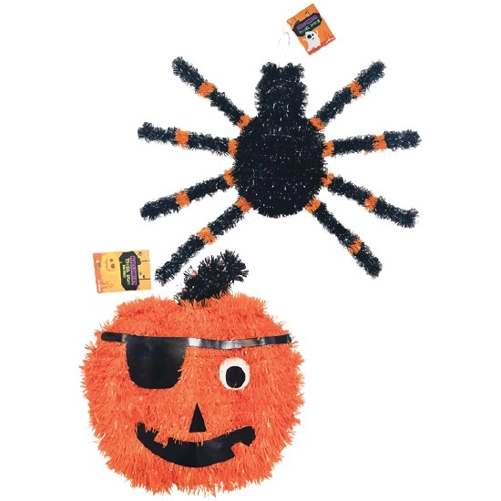 Halloween Tinsel Sign – Assorted