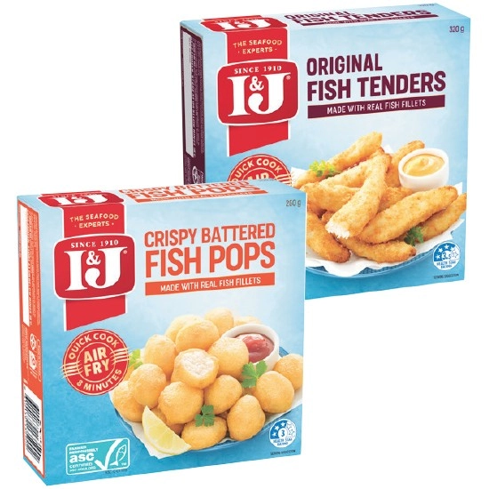 I&J Snacking Varieties 250-360g