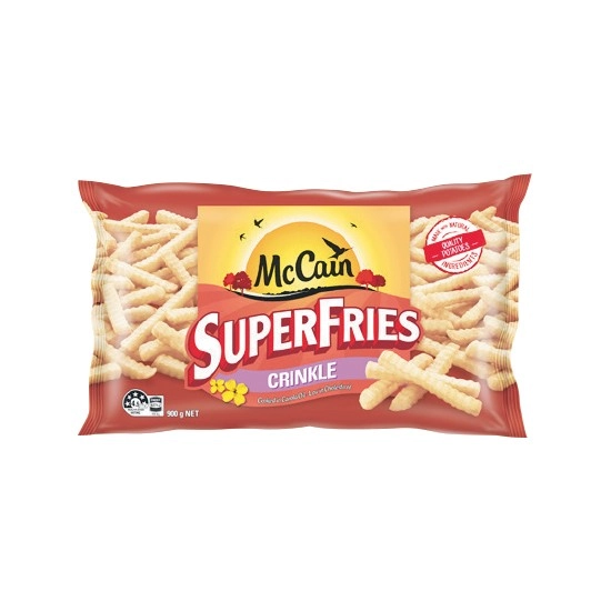 McCain Superfries Chips 900g – From the Freezer